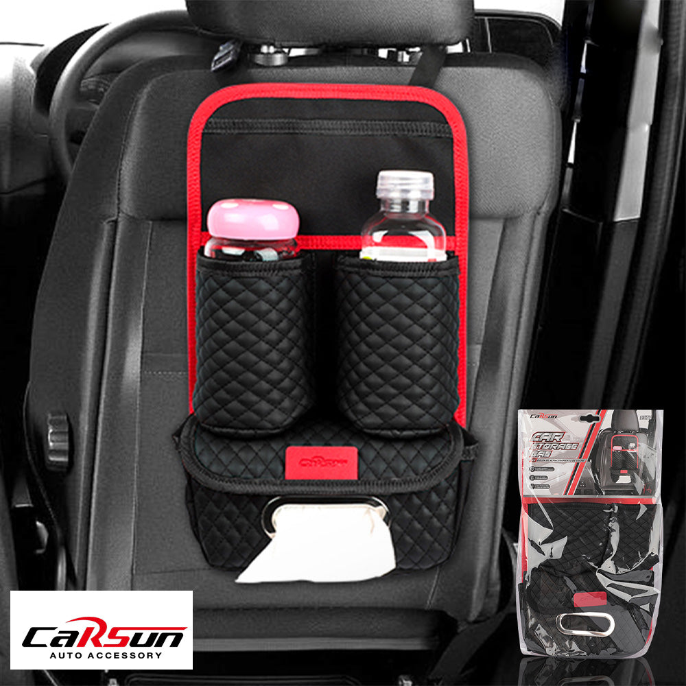 حامل مناديل وزجاجات كارسون للسيارة