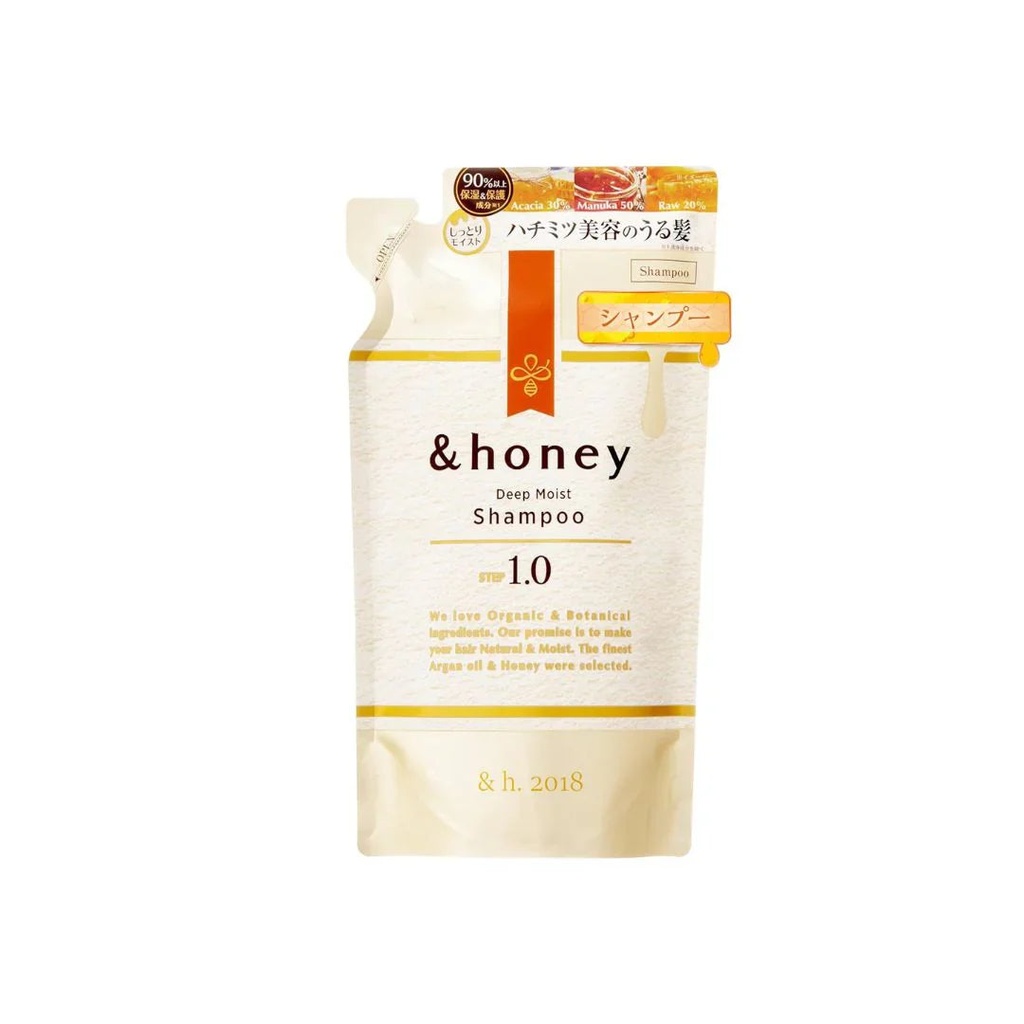&Honey Deep Moist Shampoo 1.0 - 350ml (Refill)