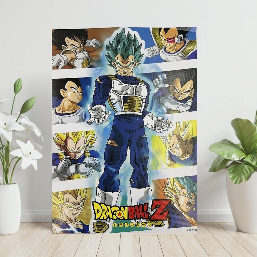 بوسترات من شخصيات الأنمي اليابانية لعبة دراغون بول (8 بوسترات متنوعة)