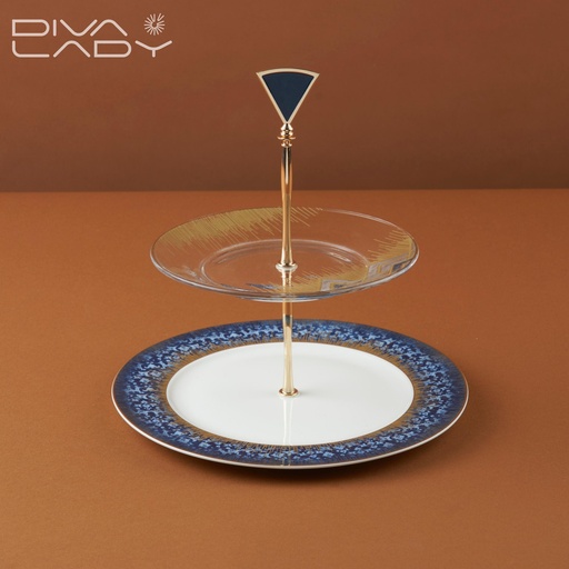 [DIVA31-21] حامل حلويات 2 دور