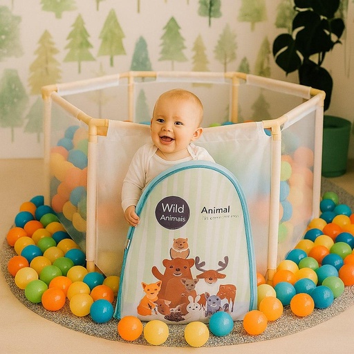 حباسة العاب الأطفال قابلة للطي للرضع والأطفال الصغار