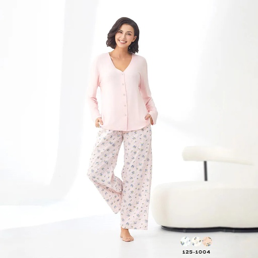 بيجامة نسائي 2ق ازرار